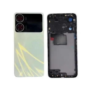 Premium Quality Full Housing Body for Xiaomi Poco M6 5G Mint Green.