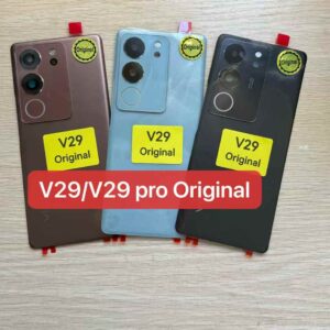 100% Care Original Back Panel For Vivo V29 / V29 Pro With Camera Lens.