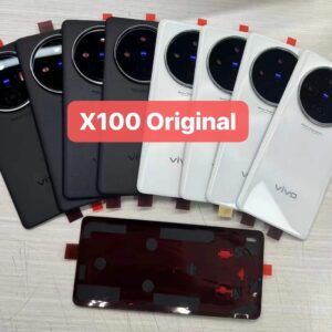 100% Care Original Back Panel For Vivo X100 With Camera Lens.