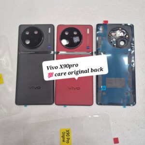 100% Care Original Back Panel For Vivo X90 Pro With Camera Lens.