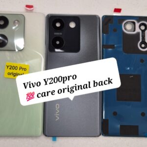 100% Care Original Back Panel For Vivo Y200 Pro With Camera Lens.