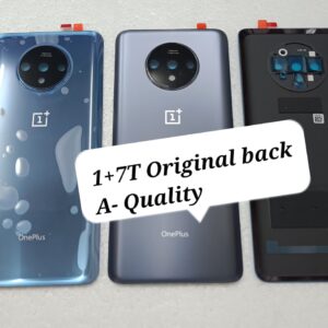 Original Back Panel For Oneplus 7T With Camera Lens.