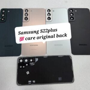 100% Care Original Back Panel For Samsung S22 Plus With Camera Lens.
