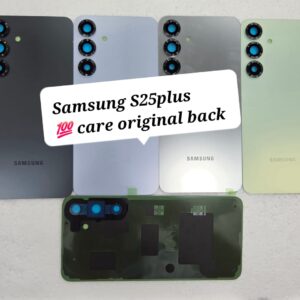 100% Care Original Back Panel For Samsung S25 Plus With Camera Lens.