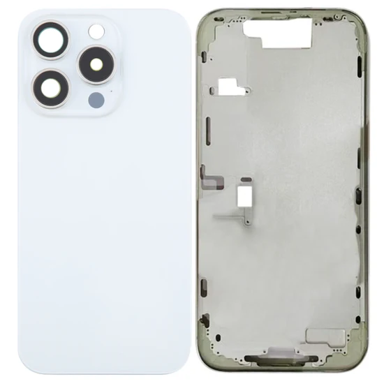 Premium Quality Full Housing Body for Apple iPhone 16 Pro Max White.