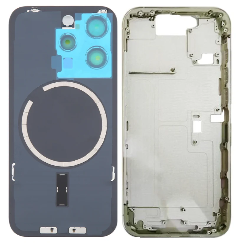 Premium Quality Full Housing Body for Apple iPhone 16 Pro Max White. - Image 2