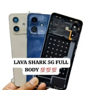 Premium Quality Full Housing Body for Lava Shark 5G - Cream