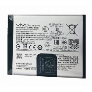 Premium Quality Battery For Vivo X200 5G (BA67) 5800mAh.