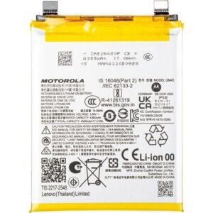 Premium Battery For Motorola Edge 50 Pro (QM45) 4500mAh (6 months replacement Warranty)