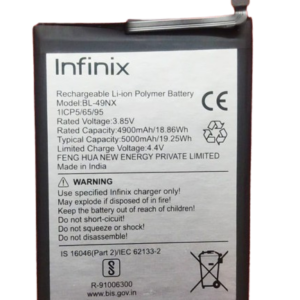 100% Original Infinix HOT 40i Battery BL-49NX – 5000mAh