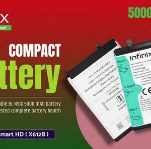 Original Infinix Smart HD 2021 (X612B, X612) Battery BL-49IX – 5000mAh