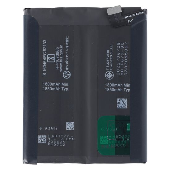 Premium Quality Battery For Oppo R17 Pro (BLP679) 3700mAh. - Image 2