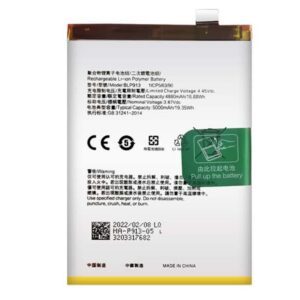 Premium Quality Battery For Oppo K9x 5G (BLP913) 5000 mAh.