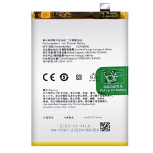 Premium Quality Battery For Realme 10 Pro 5G BLP983 5000 mAh.