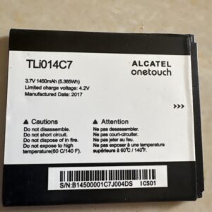1450mAh Phone battery TLi014C7 For Alcatel One Touch Pixi First 4024D