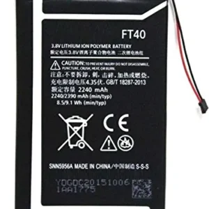 Premium Quality Battery For Motorola Moto E (2nd gen) Battery FT40 – 2240mah.