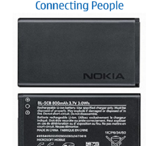 Original Nokia 105 / 106 / 109 / 1282 / 1616 / 1800 / C1-02 / X2-05 / 100 / 101 / 103 / 111 / 113 / 1000 Battery BL-5CB