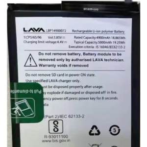 Original LAVA Battery For LAVA Z33 (LEX402) Mobile – 5000mAh
