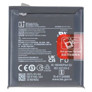 Premium Quality Battery For OnePlus 7T Pro (BLP745) 4085mAh.