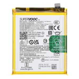 Premium Quality Battery For Realme 12 Pro+ 5G (BLPA35) 5000mAh.