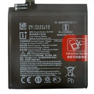 Premium Quality Battery For OnePlus 7 Pro / OnePlus7 Pro BLP699 – 4000mAh
