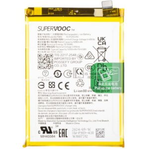 Premium Quality Battery For OnePlus Nord CE 3 Lite (BLP989) 5000mAh.