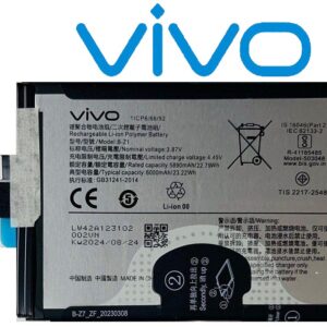 Premium Quality Battery For Vivo iQOO Z7x 5G B-Z1 – 6000mAh.