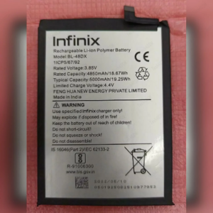 Premium BL-48DX Battery 5000mAh For Infinix Hot 11 2022 / X675 6 months replacement warranty